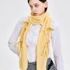 KIMZISU Ribbon Tied Muffler _ YELLOW