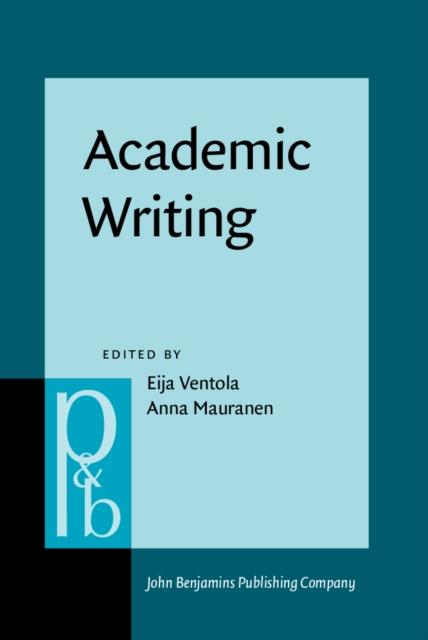 The Academic Writing : Intercultural and Textual Issues : 41 Book