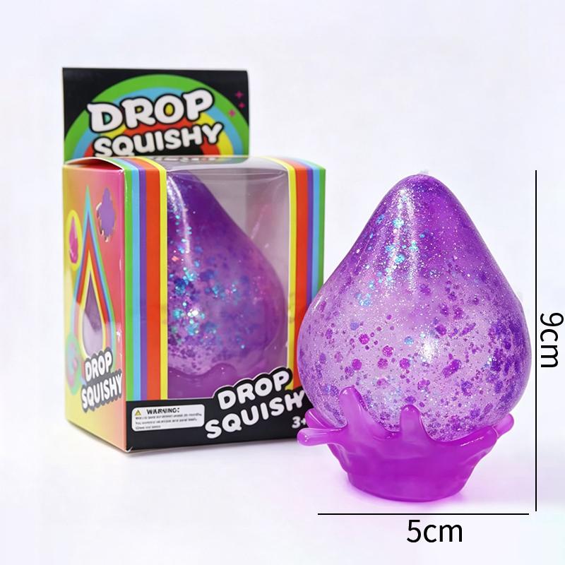 Jellyfish Squishy Nee Dooh Octopus Squishy Toys Asmr Squishy Stress Ball Glitter Jelly Slow Rebound Decompression Tool