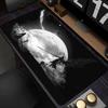 Black Anime Desktop Mat Office PC Gaming Accessories Keyboard Mouse Pad Laptop Final Fantasy Mousepad Gamer Non-slip Carpet Xxl
