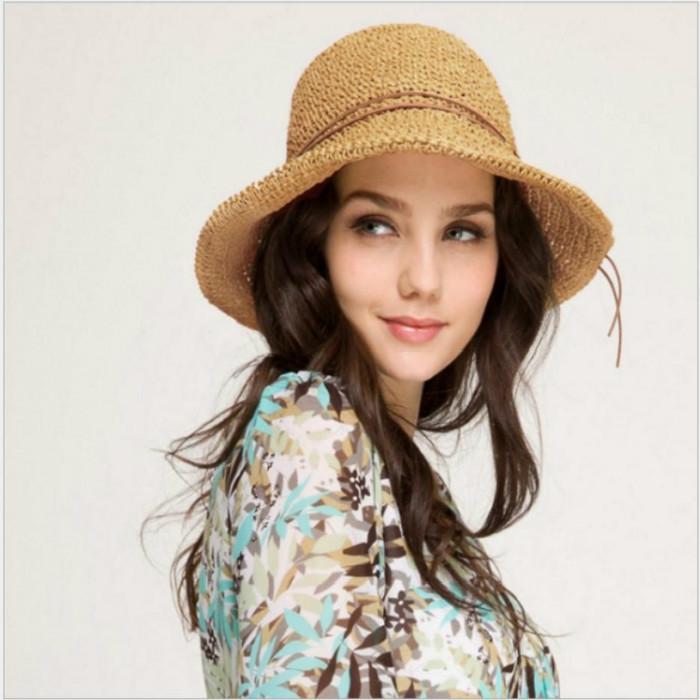 Straw Hat Grass Girl Summer Sunscreen 
