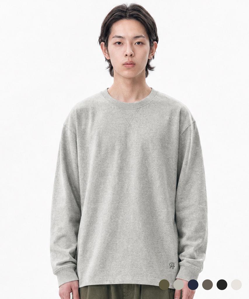 PERSTEP Wips Long Sleeve T-Shirt Gray Jilt4777
