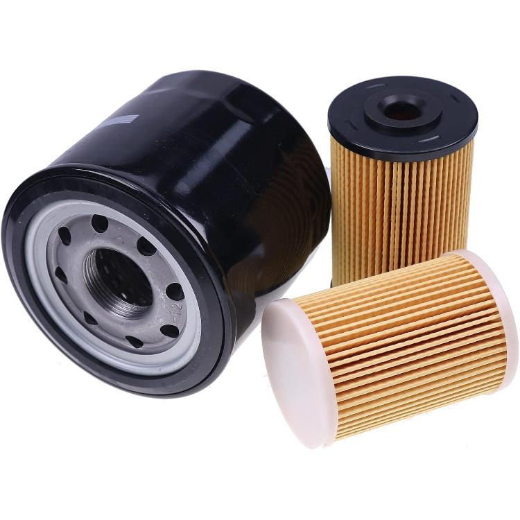 Solarhome Fuel Oil Filter Kit 8-98147-525-0 8-98165-375-0 8-98147-570-0 2-90654-800-0 Compatible with ISUZU NPR-HD NRR NQR 2011-1015
