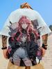 2024 Fashion Men's T-Shirts Anime Character Tee 3D Sexy Beauty Print T Shirt Casual Streetwear Loose Oversized Short Sleeve Tops