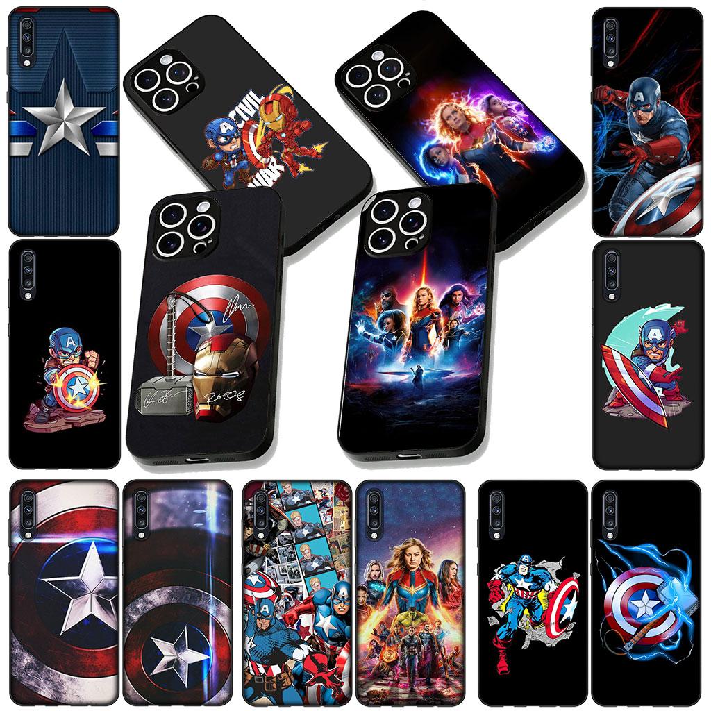Captain America Marvel Shield Phone Cover for Huawei P30 P20 Mate 10 20 Lite Pro Y7 Y8S Y9A Y9 Prime P Smart 2019 Soft Case