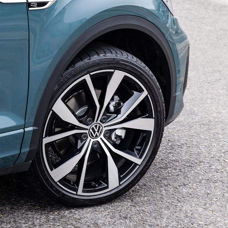 For Volkswagen 4PCS Car Wheel Center Hub Cap Logo Sticker Emblem Badge Cover For VW Volkswagen Polo Golf Passat Tiguan Jetta Touareg Magotan