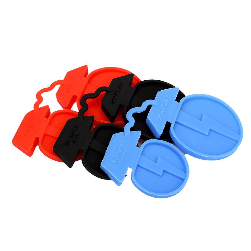 Waterproof Silicone Dust Cover for Tesla Model 3/Y Charging Head