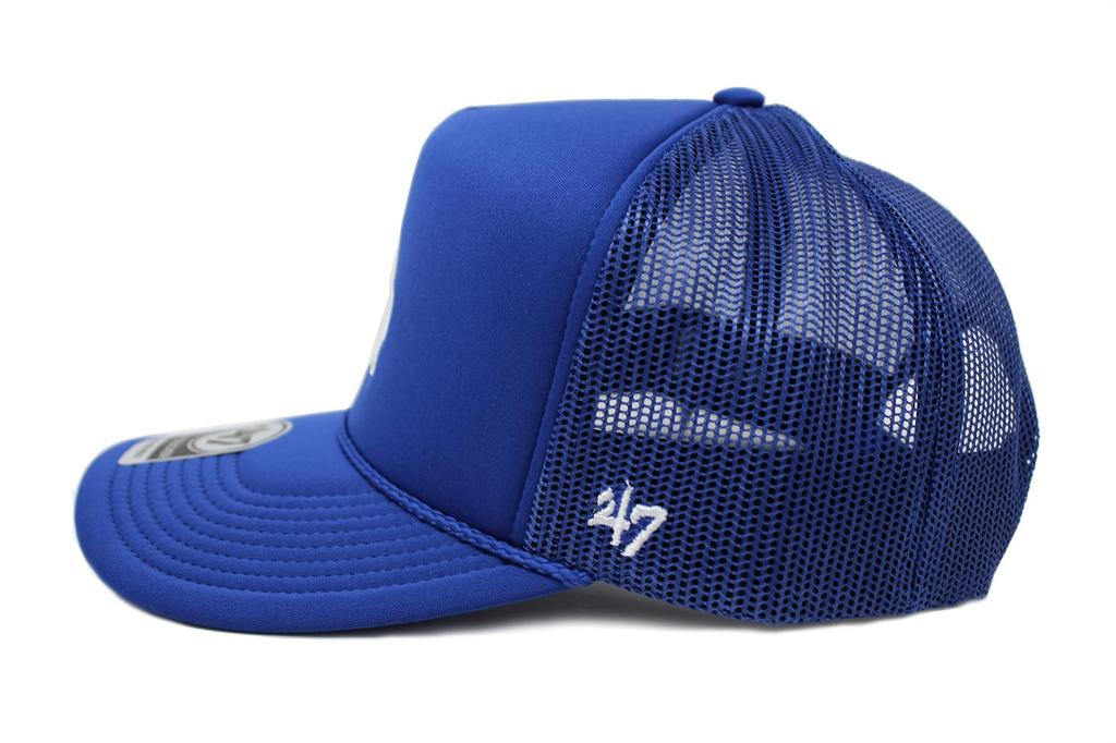 47 Brand 47 Foam Front Trucker Mesh Cap, MLB Los Angeles Dodgers