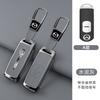 Leather Car Key Case Cover Shell For Mazda 2 3 5 6 Demio CX-3 CX-4 CX-5 CX-7 CX8 CX-9 MX5 Axela Atenza 2015-2019 Car Accessories