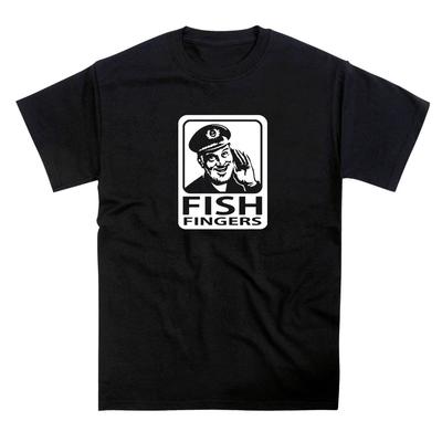 Doigts de poisson Capitaine de la mer Mème Bateau de pêche T-shirt