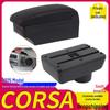 Styled Armrest Box for Opel Corsa - Central Console Storage for 25 South American Models