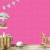 Wallpaper Geometric pattern purple and powder pink 50x1000
