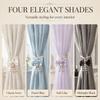 2Pcs Modern Curtain Ties Adjustable Curtain Holdbacks Bows Curtain Tiebacks  Sheer Curtains