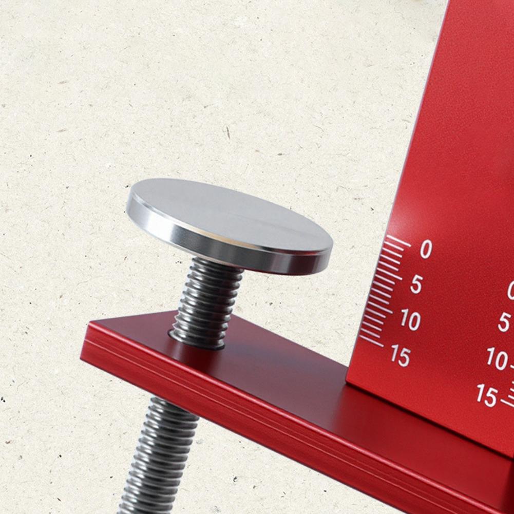 Professional Cabinet Installations Aluminum Alloy Tool Clamping Support Tool Clamp Orange High-Definition Scale