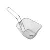 French Fry Serving Basket Mini Chips Deep Fry Baskets Stainless Steel Food Presentation Strainer Ergonomic Grip Fryer Accessory