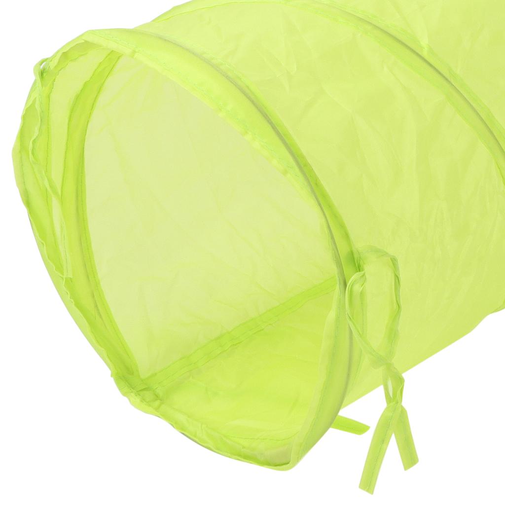 Cat Tunnel Foldable Polyester Interactive Tunnel Toy with Hanging   for Cats Rabbits Puppies