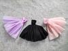 Multicolored Mini Mesh Skirt for 29cm Dolls - Babi Wedding Dress, Short Dress-Up Skirt for Toy Girls