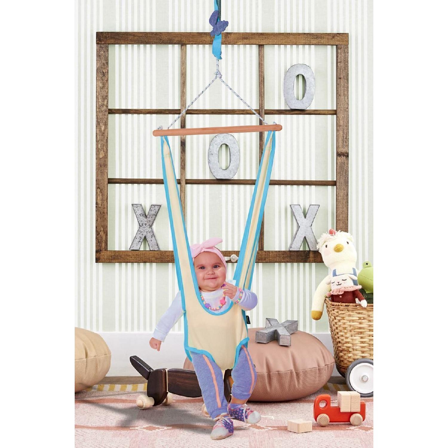 

Luna Hoppala Zp Zp String Spring Walker with Safety Safet синій