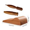 Leather Polished Rod Leather Burnisher Leatherworking Accessories Leather Polished Grinding Craft Tool for Crafting