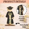 Graduate Cap and Gown Wallet Holder Bachelor's Uniform Solid Wood Cash Shape Cash Holder with Class