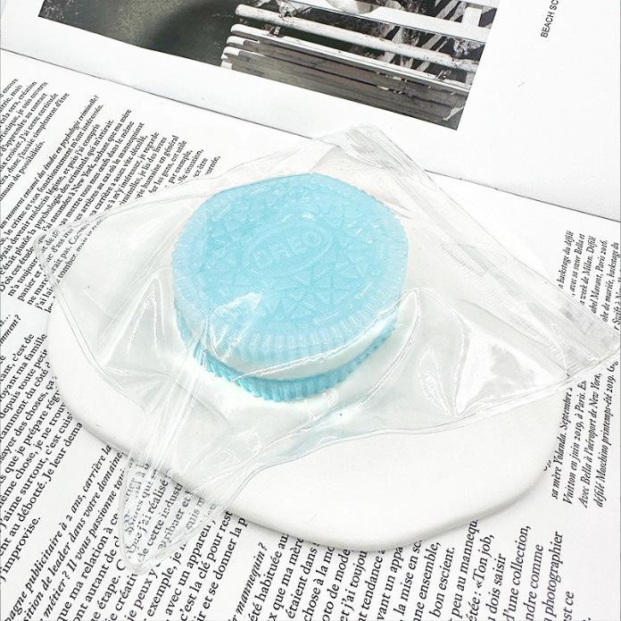 Soft Hand-Made Silicone Biscuits Shape Decompression Toys Slow Rising Pinch Decompression Vent Toys Holiday Gifts Creative New