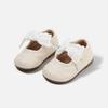 Sapatos Mary Jane de Couro Estilo Coreano para Bebê Primavera 2026 - Versáteis e Fashion