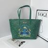 Women's Graffiti Print Large Capacity Crossbody and Tote Bag - Fashion Commuting & Computer Shoulder Bag