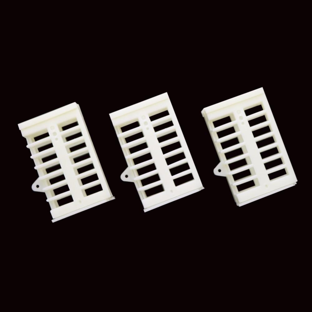 

30PCS White Plastic Bee Queen Cages Thickened Anti-Escape Queen Bee Introducer Box Beekeeping Tools Supplies