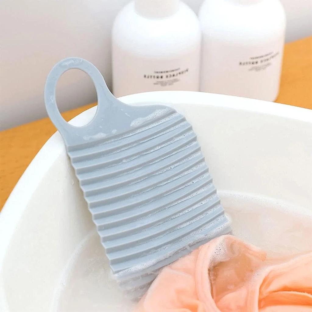 Hand-held Mini Washboard, Plastic Washboard, Laundry and Scrubbing Clothes, Suitable for Home Travel, Outdoor