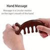 A Massage Comb, Small Dolphin Meridian Massage Comb, Head Massage Comb Gua Sha Comb Wide Tooth Comb Gentle Scalp Massager Relaxation Massage Tools