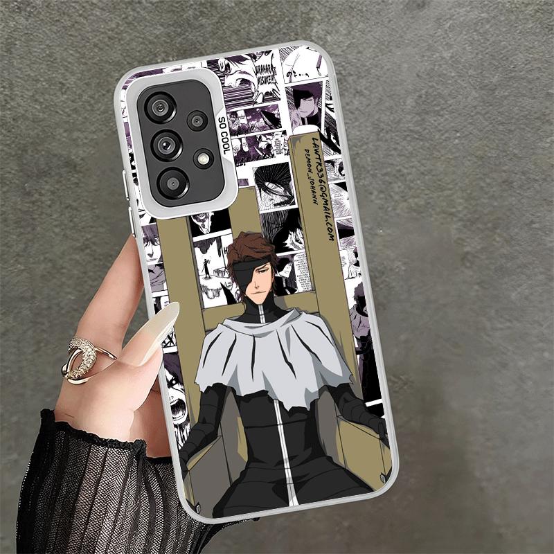 

Bleach Anime Ichigo Kenpachi Shockproof Phone Case for Samsung A17 A16 A15 A14 A37 A57 A36 A56 A26 A35 A55 A25 A34 A54 A24 A13 A Samsung A05S