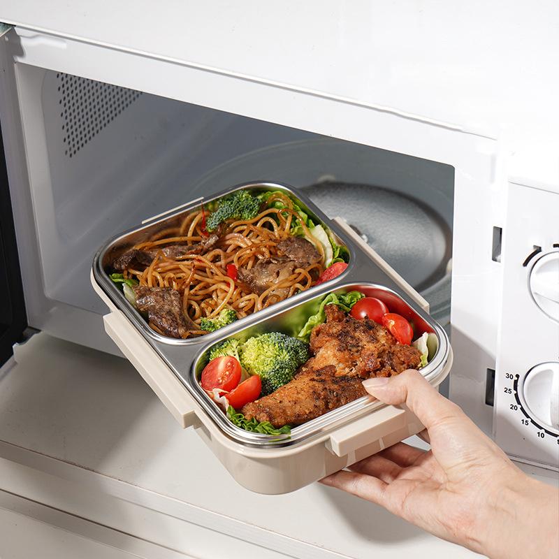 Anti Smell Lunch Box Heat Preservation Lock Fresh Student Office