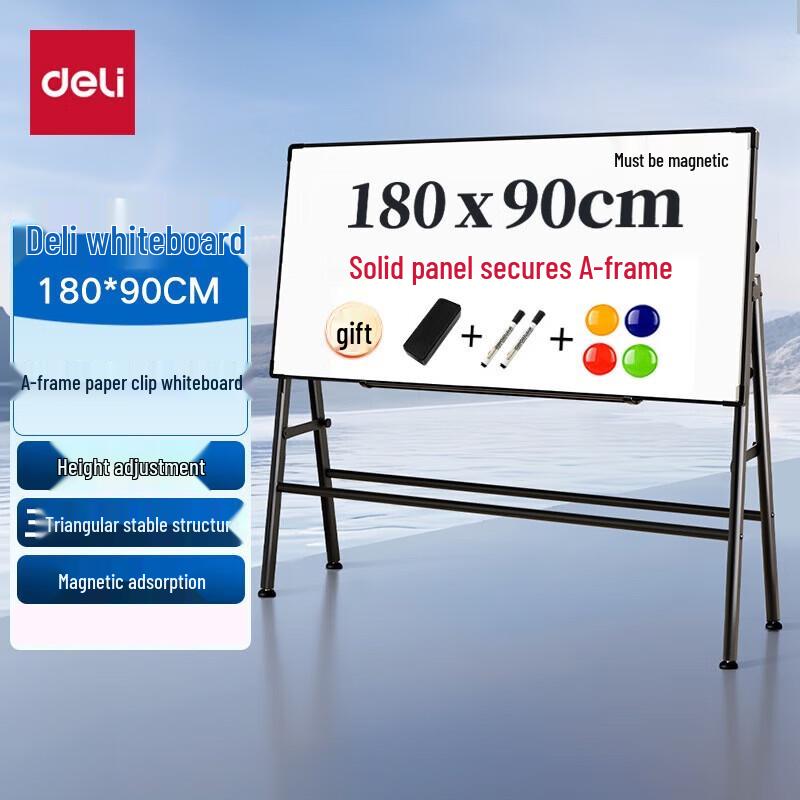 Deli A-Frame Magnetic Whiteboard