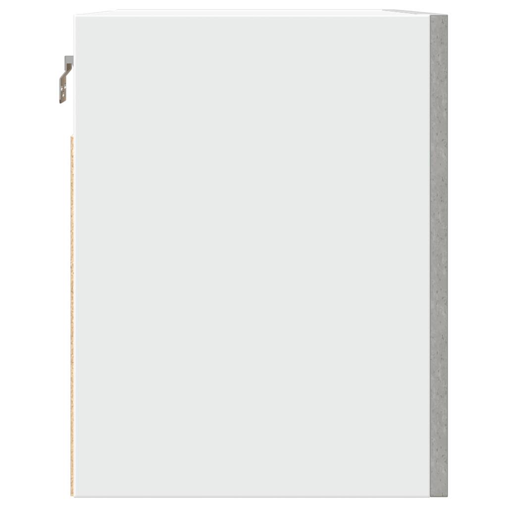 Vidaxl Wall Cabinet, Concrete Grey, 60X31X40 Cm, Particleboard