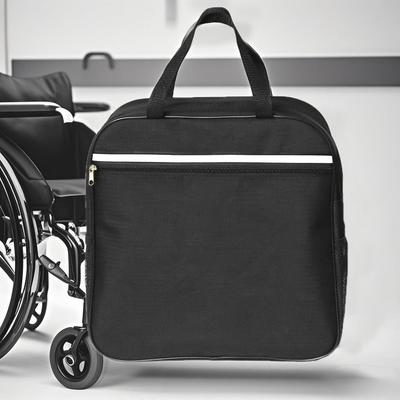 Wheelchair Bag Wheelchair Armrest Bag Backpack Disabled Wheelchair Multi-functional Rear Hanging Bag Storage Storage Bag Handbag