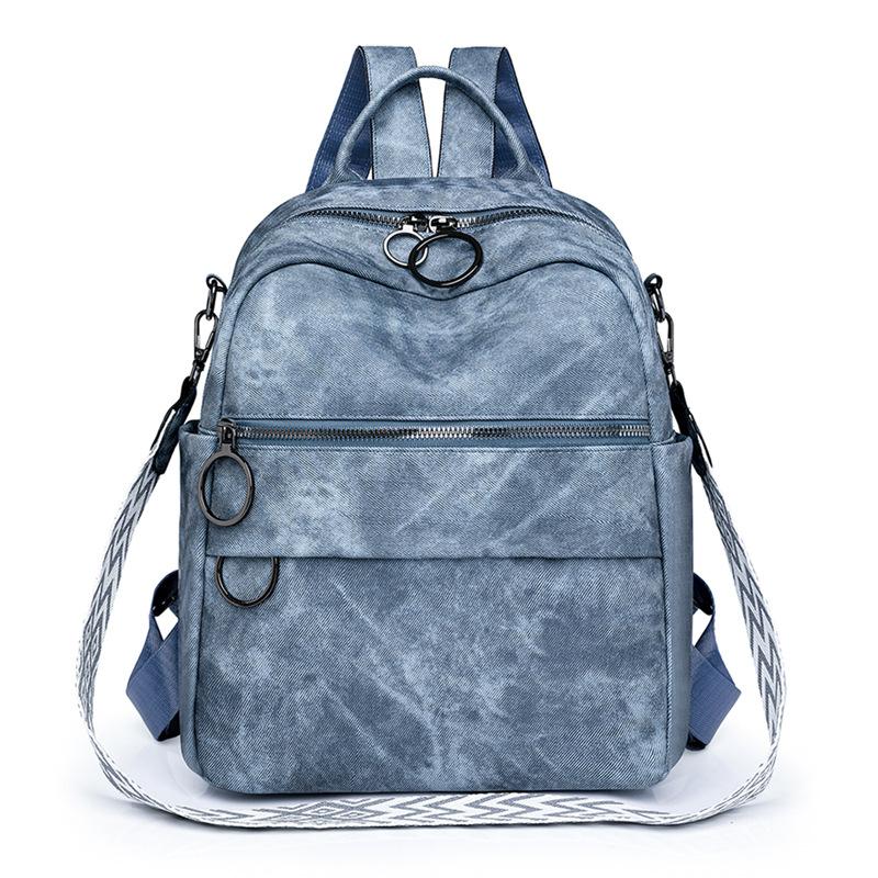 Women's Backpack Water-repellent Nylon Lightweight Shoulder Bag Travel Bag