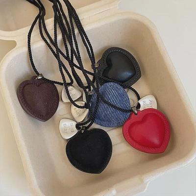 Collana Retro in Corda di Canapa Ispirata ai Blogger Coreani: Moda di Lusso di Nicchia per uno Stile Versatile