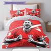 Set Copripiumino Trapuntato Harry Kane Vibes Copripiumino Federa Decorazione per la Casa Regalo di Compleanno (1 * copripiumino + 2 * federa, senza nucleo)