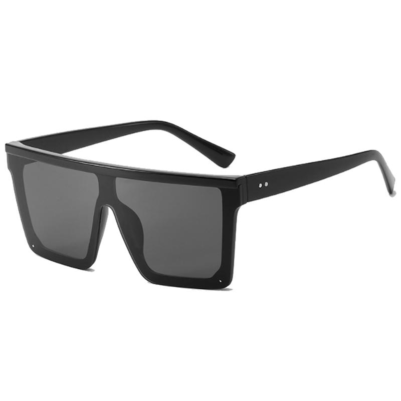 Retro Black Square Sunglasses Men Brand Designer Outdoor Fashion Sun Glasses Classic Vintage Male Shades Driving