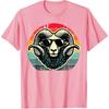 Retro Ram In Sunglasses Men Novelty Funny Ram T-Shirt