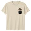 Puppy Pocket Dogs Animals Unisexs TShirt Unisexs Tee Graphic Unisex Top