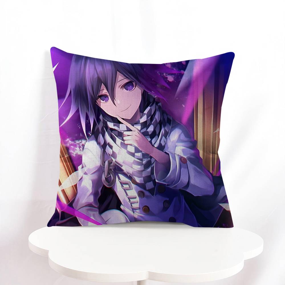 Kokichi Oma Office Cushion Pillowcase Car Cushion Cover45X45CM Lumbar Pillowcase Sofa Pillowcover