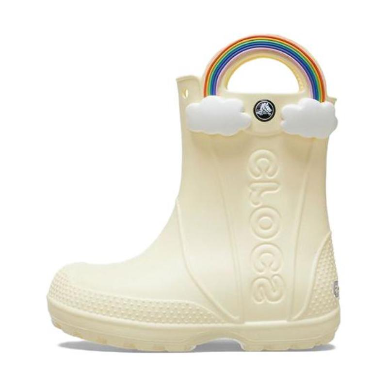 

Crocs EVA Comfort Sleeve Low Kids Boots Cream Yellow Children s Model 34