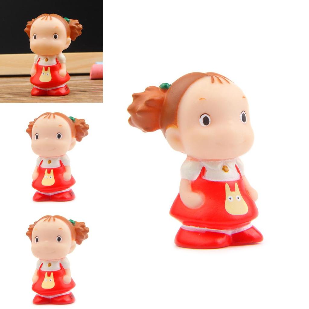 Small Cartoon My Neighbor Totoro Mei Finger Puppet With Eco Landscape For Home Decor And Gift Use