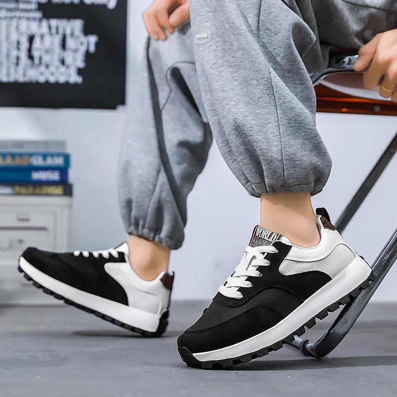 Vulcanized Round Toe Sports Shoes,running Shoes Sports Shoes Casual Anti Slip Training Shoes Comfortable Sports Shoe