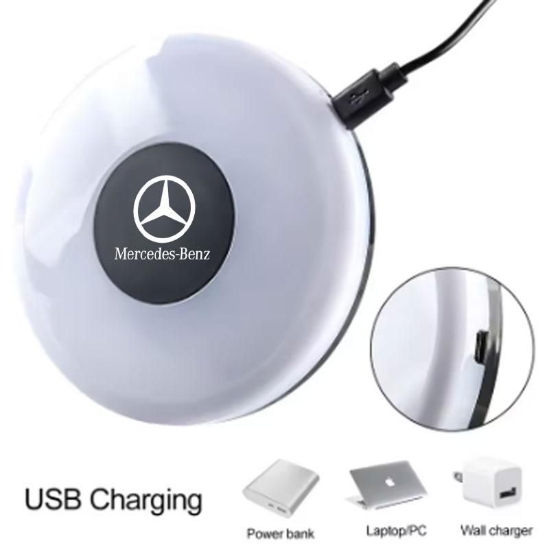 Car LED Touch Light Reading Lamp Magnet Ceiling Light For Mercedes Benz W203 W204 W205 W206 W212 CLK GLA C E S Class Accessories GI7