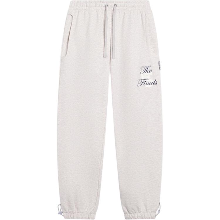 

Li-Ning Anti-Five Series Letter Mid-Waist Drawstring Breathable Versatile Cuffed Casual Pants Men bottoms AKLT175-4 XL