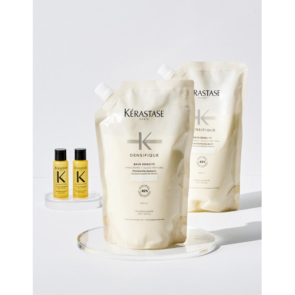 Kerastaz Bang Densipeak Shampoo 500ml Refill Duo Set  Alixir Team 15ml 2