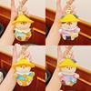 Kindergarten Guinea Pig Plush Keychain With Hat And Clothing Design For Backpack Decoration And Gifts