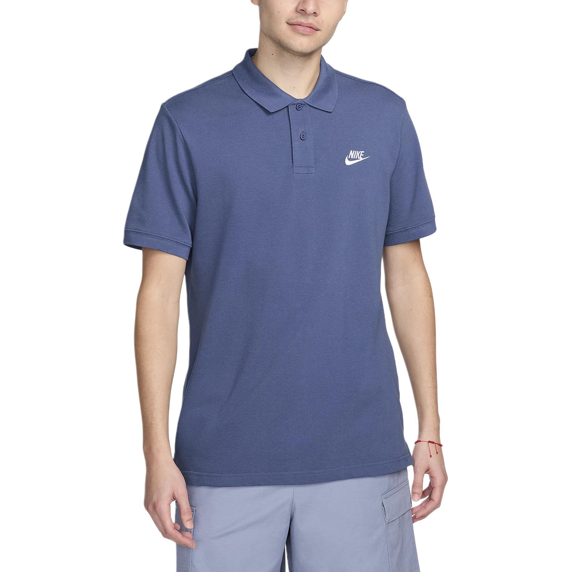 

New Nike Sportswear Men s Polo Shirt Men s Diffusion Blue CJ4456-491 XXL